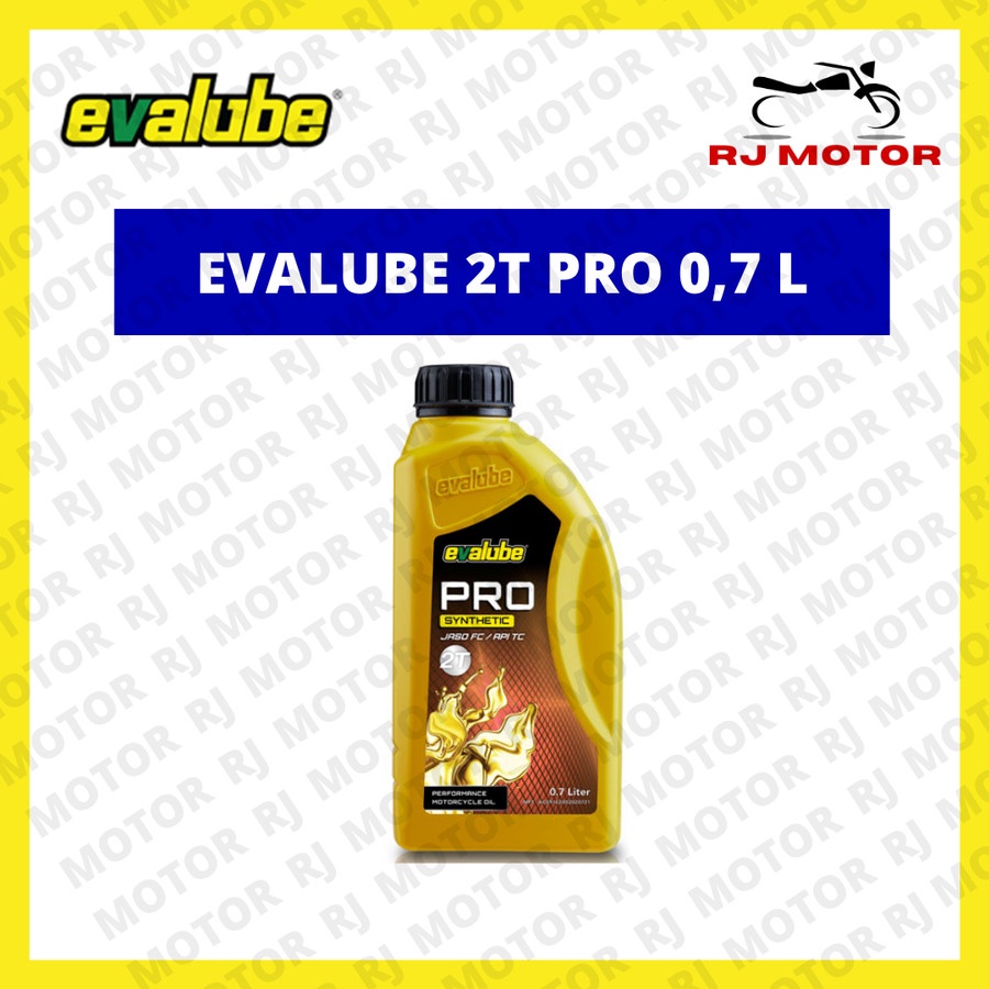 OLI EVALUBE 2T PRO 0,7 LITER OLI MOTOR ASLI