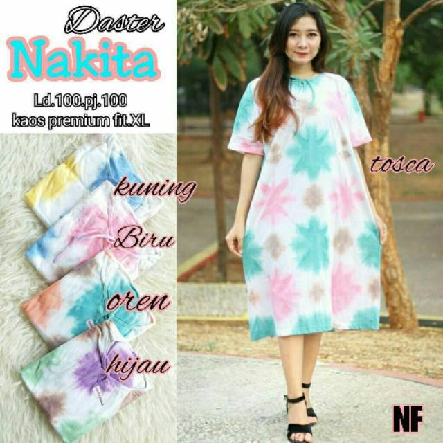 Daster Payung Busui Adem (Bs Pilih Motif) Dress Ibu Wanita Ecer Grosir Jumbo bayar ditempat murah