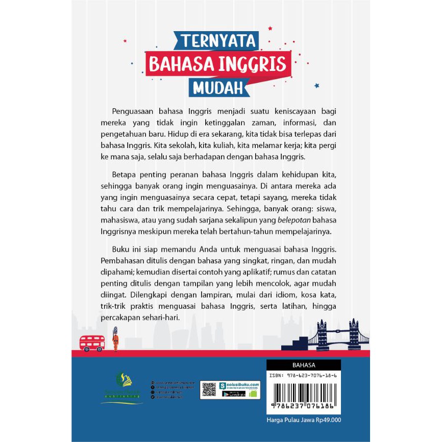 Semesta Hikmah Publishing - Buku Bahasa Inggris - Ternyata Bahasa Inggris Mudah - Conversation Grammar Daily Vocabulary-1