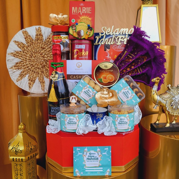 

Paket box hampers lebaran parcel idul fitri ramadhan kue kering 207
