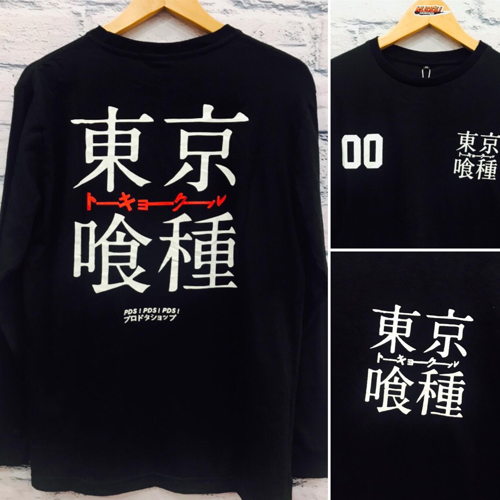 Longsleeve Kaneki Zero Black Tokyo Ghoul