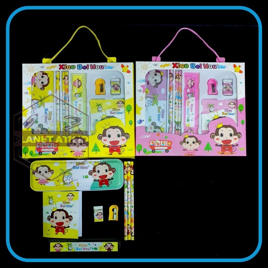 

Set Alat Tulis Fancy Set/Stationery Set/Paket Anak Sekolah/Hadiah
