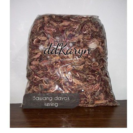 1kg Bawang dayak kering rajang