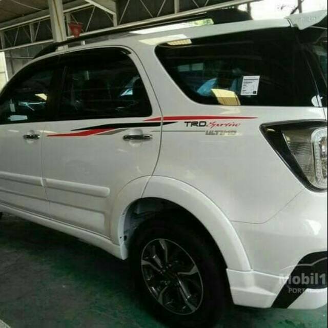 Stiker Rush Terios Ultimo Trd Sportivo