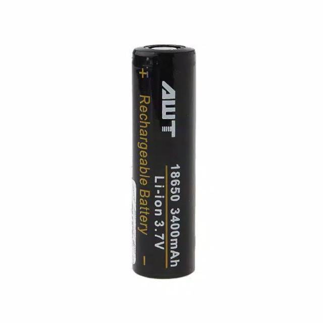 baterai vape AWT 18650 3400mAh black edition