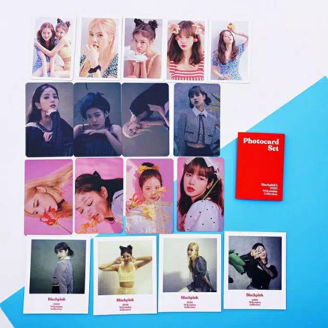 [READY] UNOFFICIAL BLACKPINK WELCOMING COLLECTION 2020 CARD PHOTOCARD POLAROID (REPLIKA)