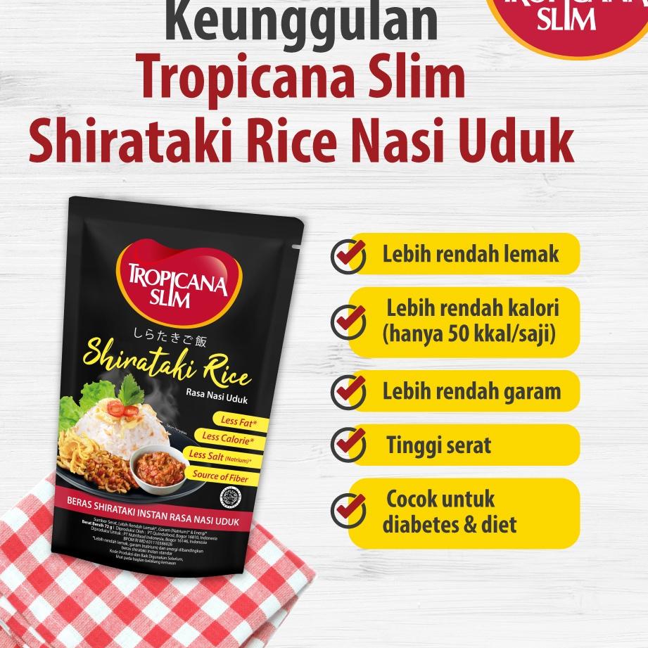 

Paling Disukai » Twin Pack - Tropicana Slim Shirataki Rice 72 g - Bantu Dukung Hidup Sehat+