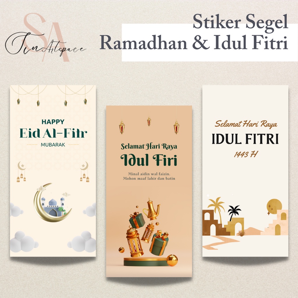 

Stiker Segel Idul Fitri, Ramadhan, Selamat Hari Raya Idul Fitri
