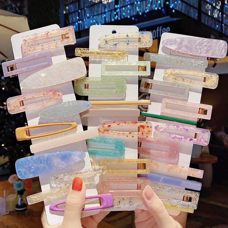 Mood Hairpin 3D Cute Cartoon Cloud Hairpin Hair Clips Hair Accessory