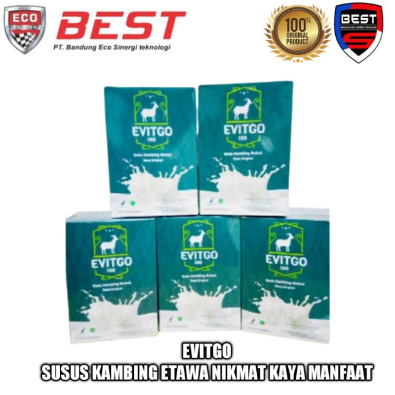

EVITGO SUSU KAMBING 100 | 1 BOX ISI 10 SACHET
