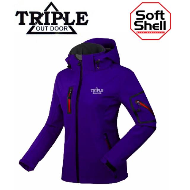 Jaket women series - jaket softshell - jaket softshell women series