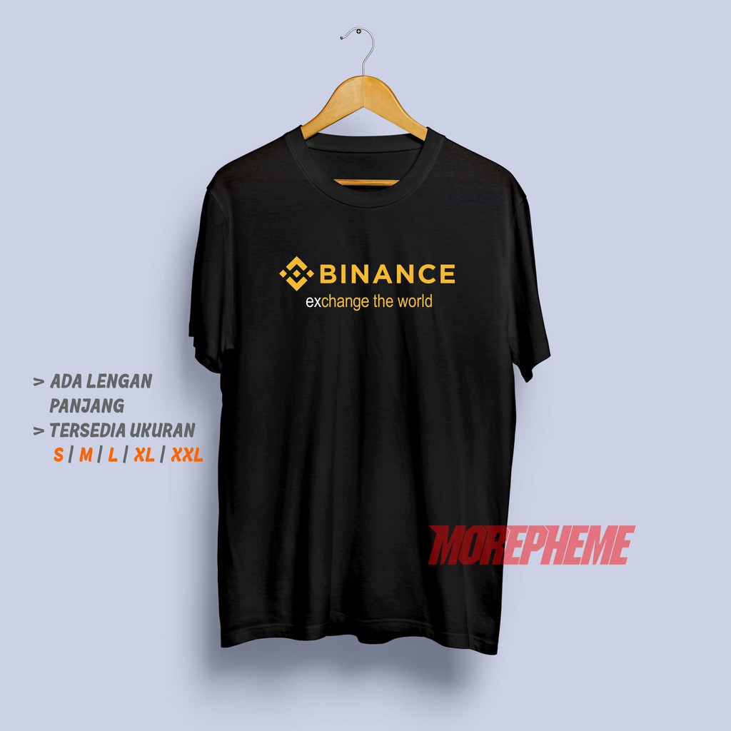 Kaos Binance Exchange the World Crypto Trading Baju Trader Investor