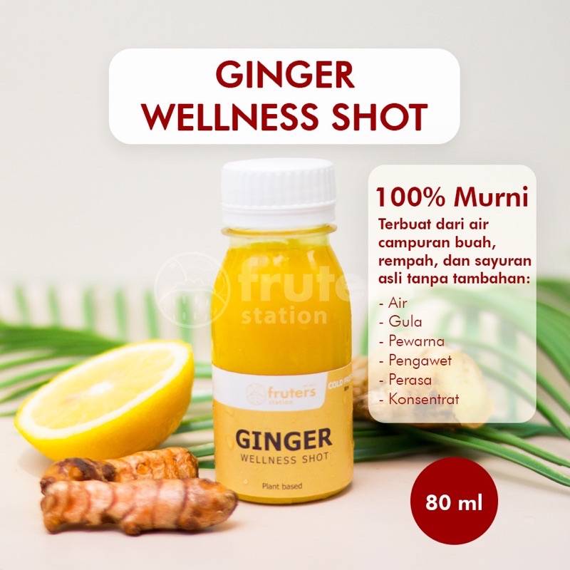 

Cold Pressed Juice 100% Murni Jus Sehat Jus Langsing Jus Detox WS GINGER Fruters Station