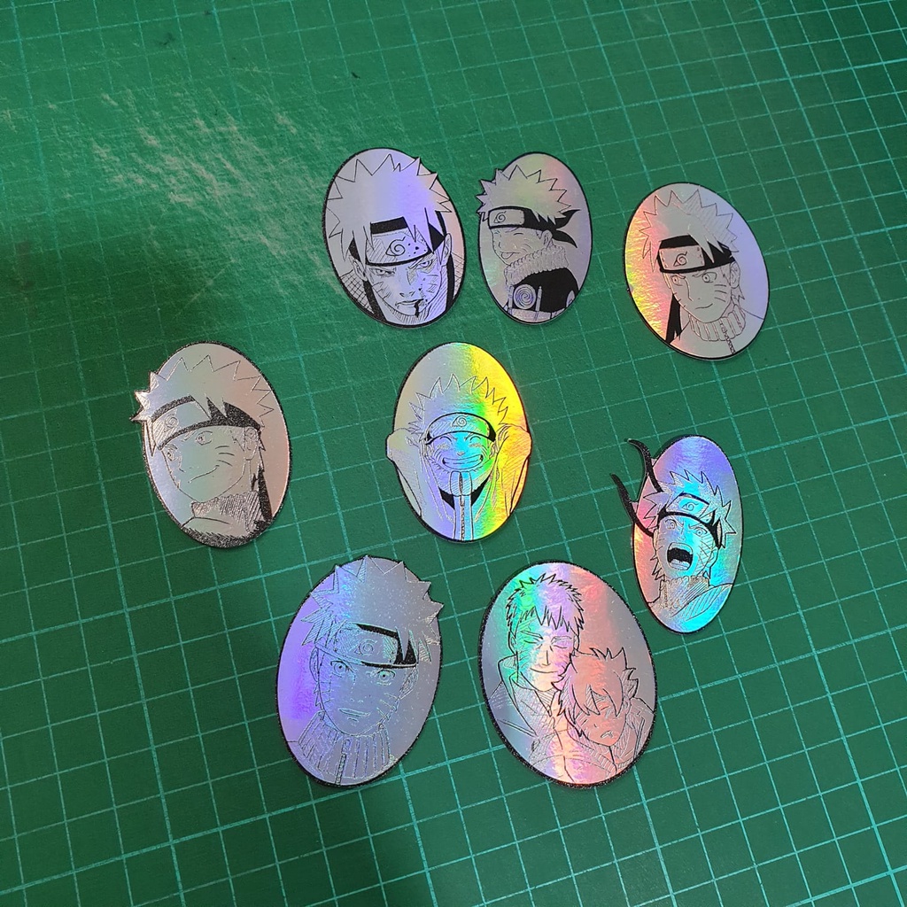 

Sticker Hologram Anime - PSH844 - Naruto