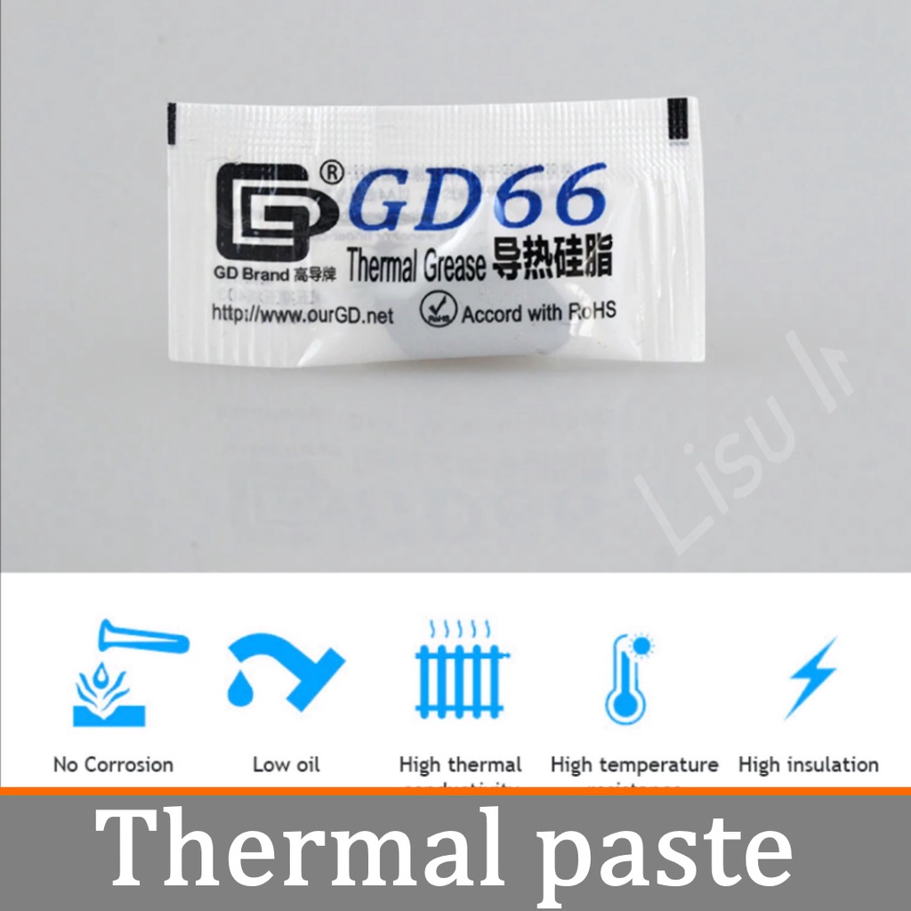 Jual GD66 Thermal Conductive Grease Paste Silicone Plaster For LED Chip Heatsink Shopee Indonesia