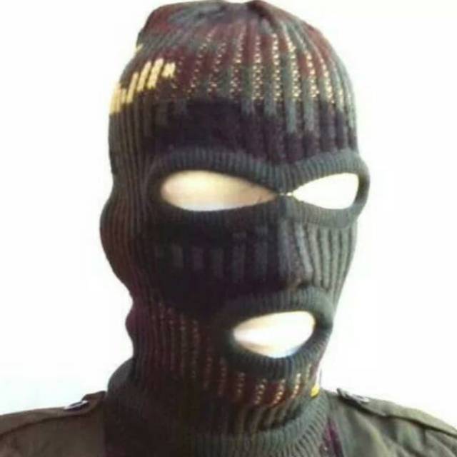 SEBO RAJUT LORENG ARMY / WARNA HITAM / WARNA HIJAU