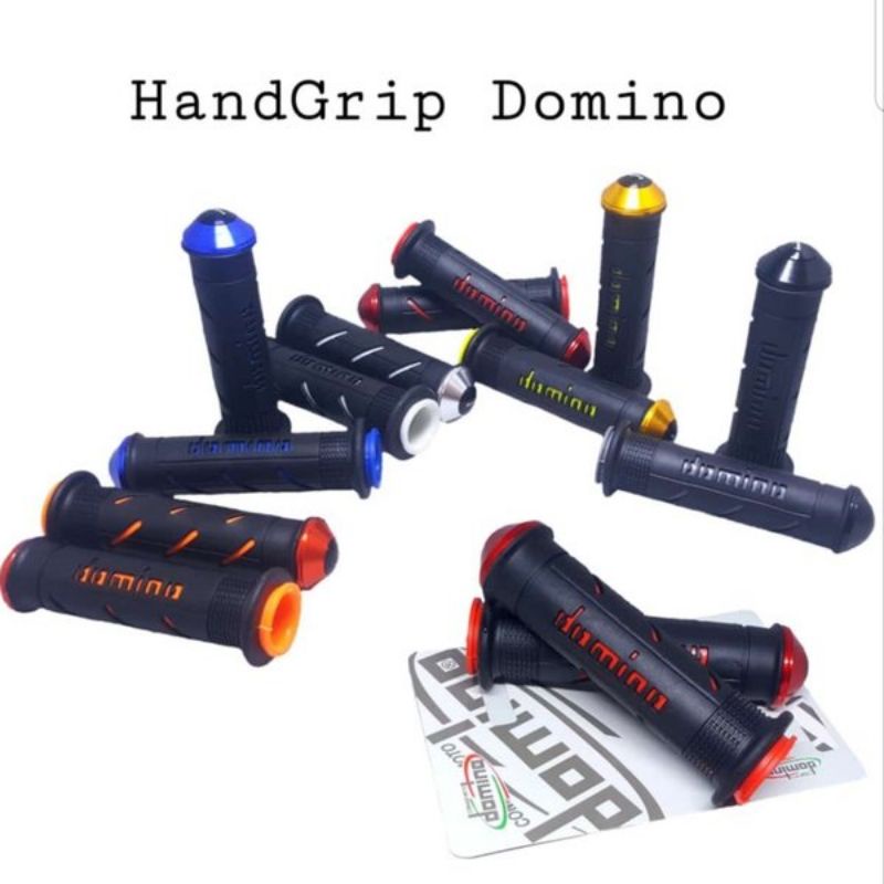 Handgrip Jalu Domino Garis Universal racing kontes harian