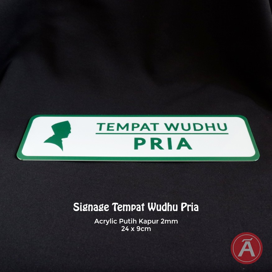 

Sign TEMPAT WUDHU PRIA