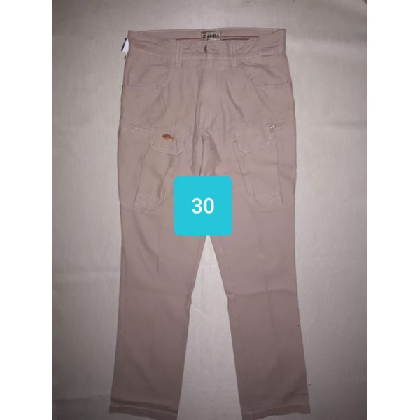 Celana panjang cargo emba original