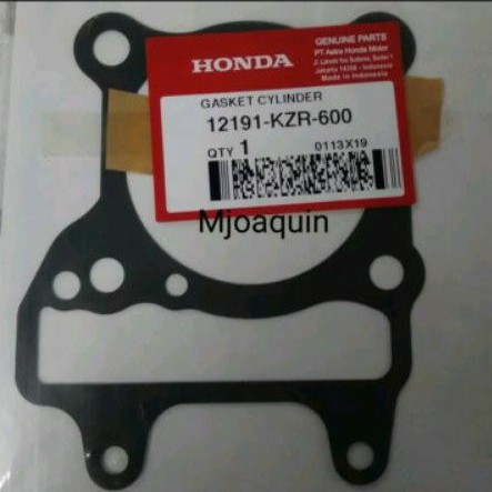 Gasket Cylinder Vario 125 Ori AHM 12191KZR600