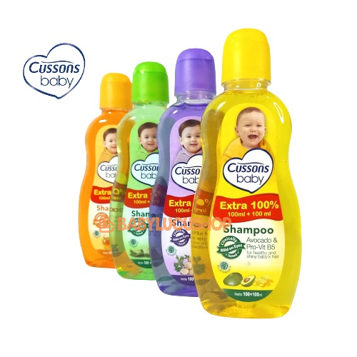 Cussons Baby Shampo Bayi Extra 100% 100 + 100 ml Shampoo