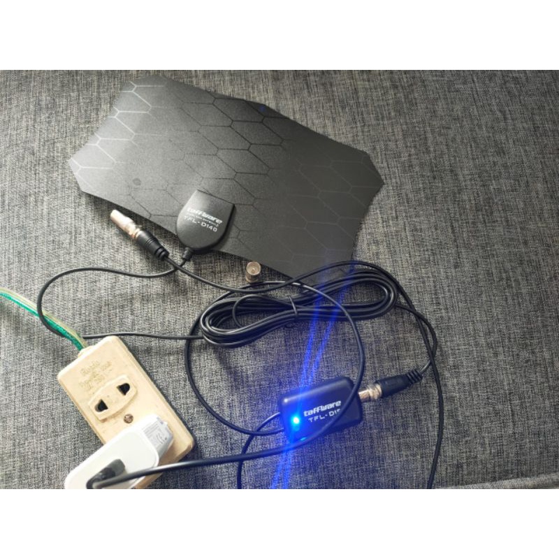Taffware Antena TV + Boster Buat Tabung & LED..SUPER BENING