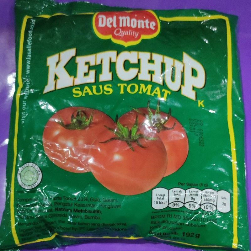 

SAUS TOMAT 192 GR ISI 24 SACHET @ 8 GR