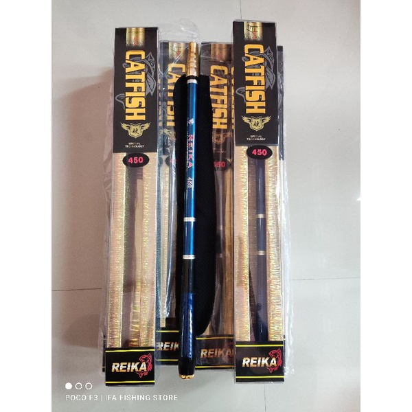 JORAN TEGEK CARBON RUAS PENDEK CATFISH REIKA ZOOM 330-360-400-450