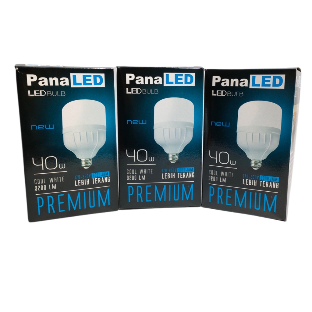 Paket 3 Pcs SCORE Maxxi Lampu LED Capsule 40 Watt - Cahaya Putih