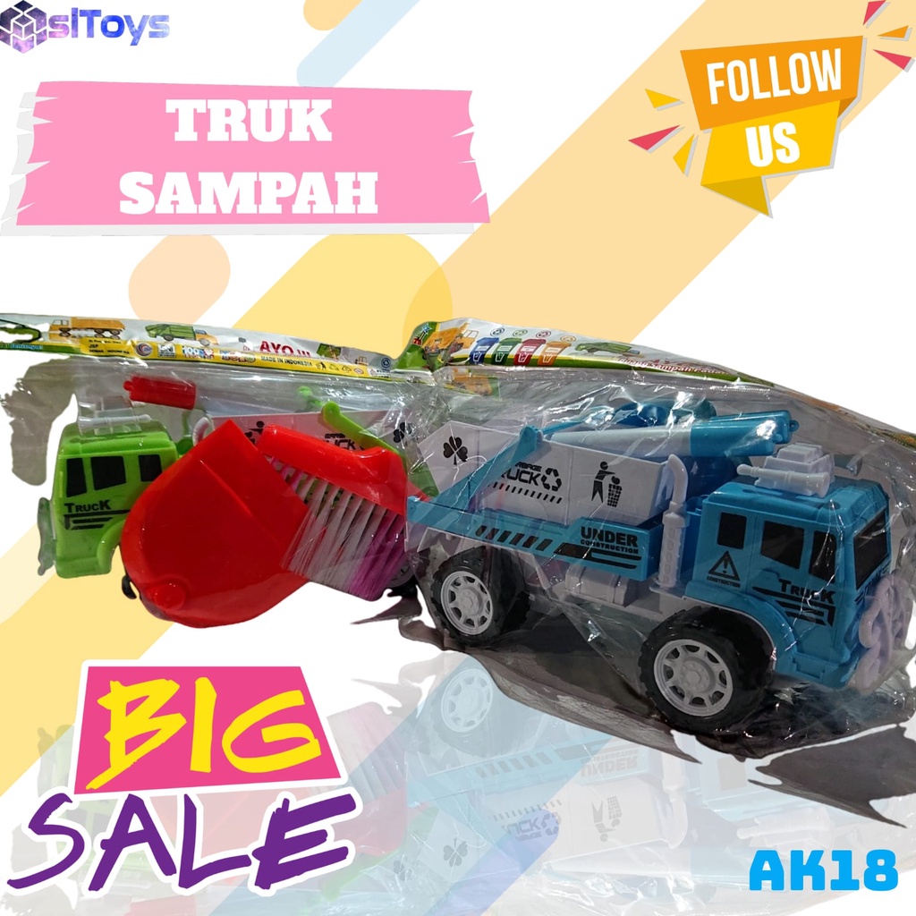 Mainan Truk Sampah AK18