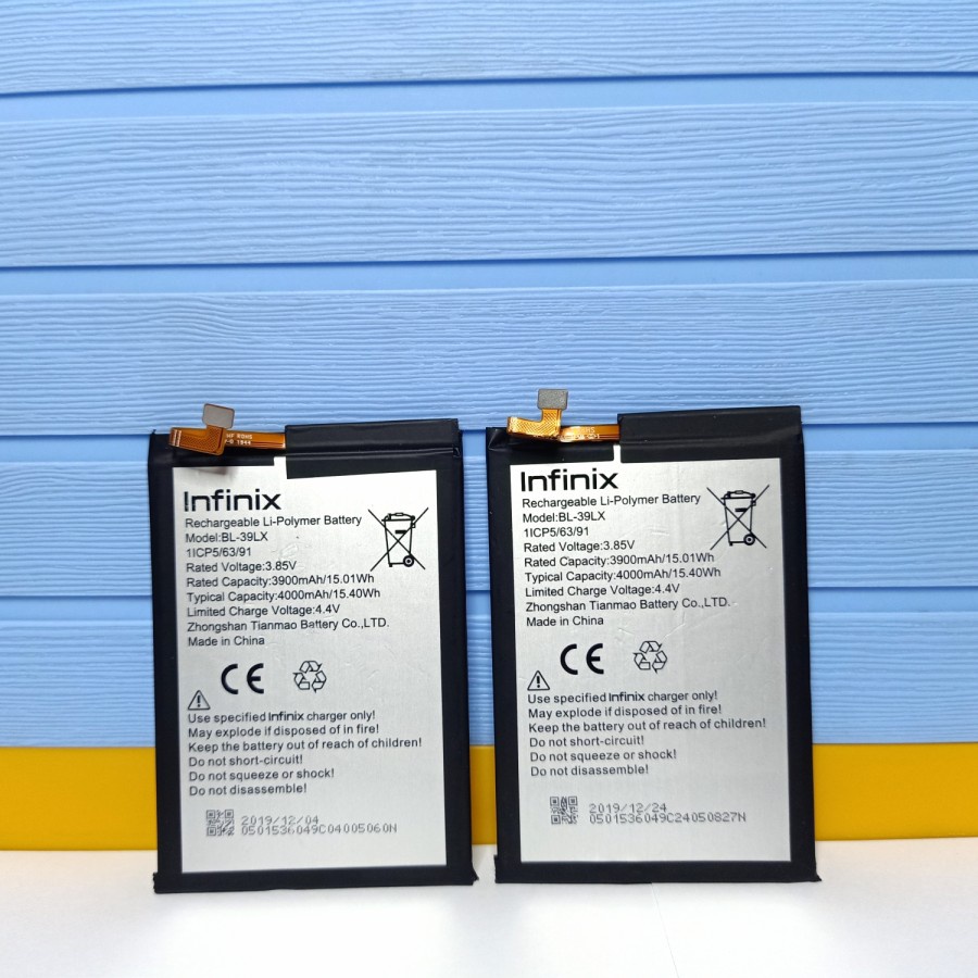 Baterai Batre Battery Infinix S5 X652 - X653 BL-39LX BL 39LX BL39LX