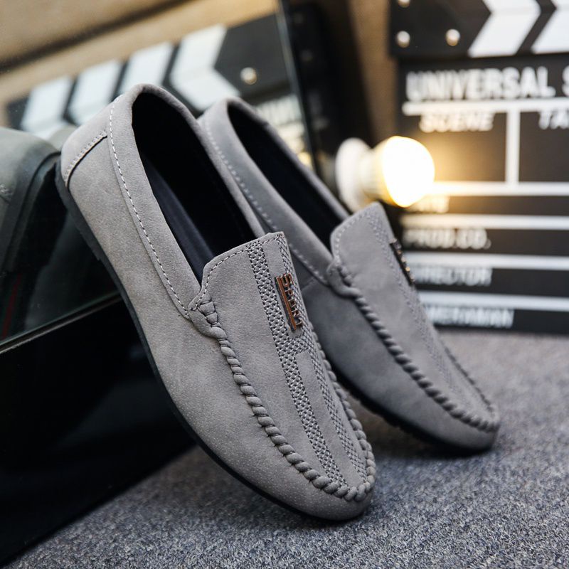 Leedoo Sepatu Pria Slip On Casual Sepatu Pantofel Fashion Anti Slip MC410