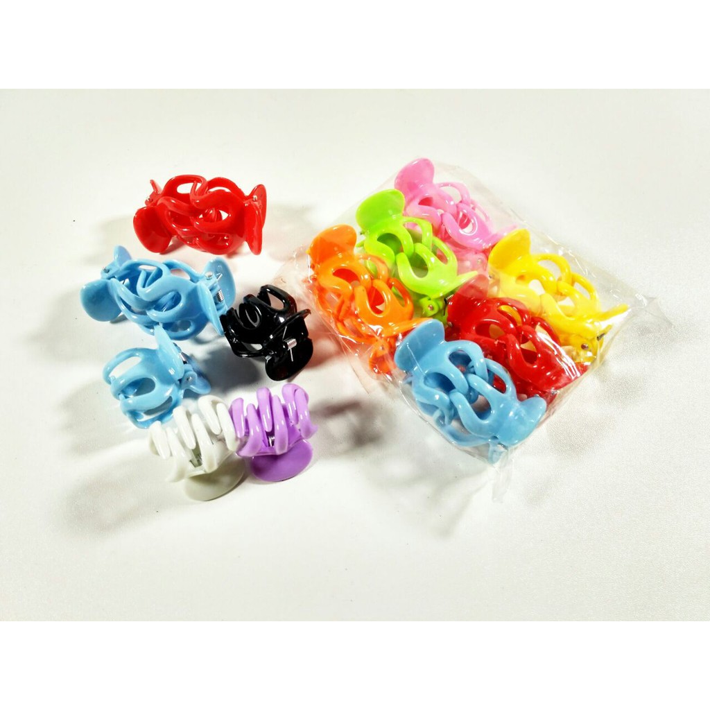 Isi 12 pcs Jepit Jepitan kunciran rambut anak perempuan