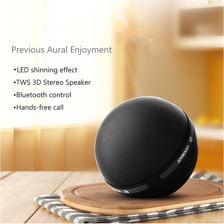 AKN88 - JOYROOM M3 Pulse Bright HD Wireless Bluetooth 4.1 AUX Portable Speaker