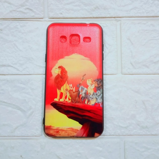 Case Handphone Samsung J3 Motif Kartun Lion King Realpict