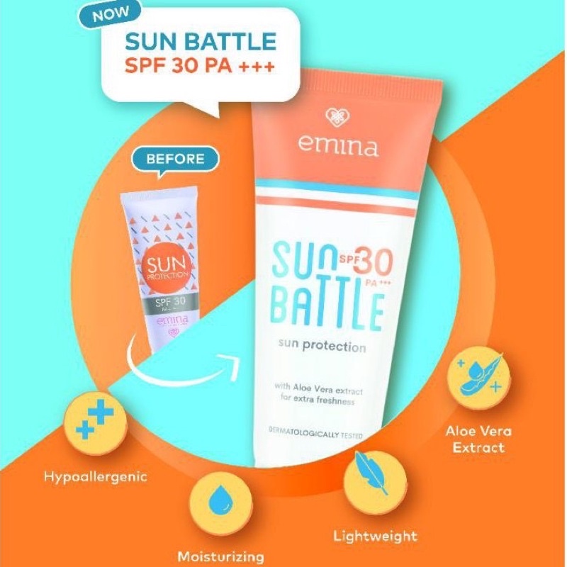 Emina Sun Battle Protection SPF 30 60ml