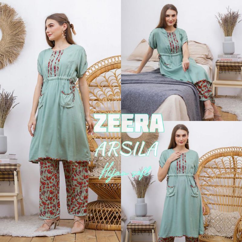 Daster Arab ZEERA ARSILA Baju setelan rayon