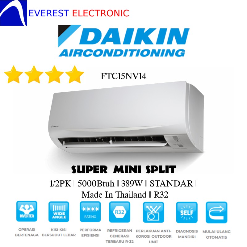 Harga ac daikin 1 pk semarang 