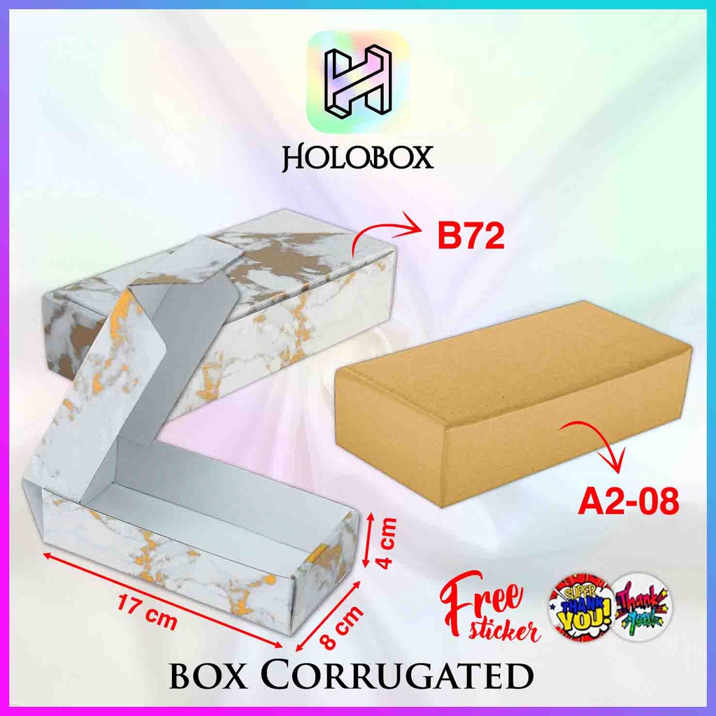 

Kotak Kado / Gift Box Hampers / Dus Packing / Packaging Souvenir / Corrugated / Uk.17x8x4 / A2-08