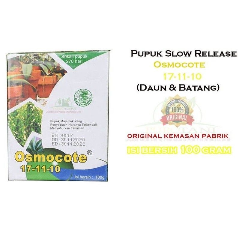 Pupuk Bunga Osmocote 17 11 10 Slow Release Dekastar