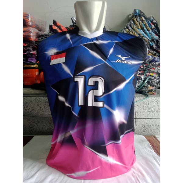 atsan jersey singlet volly printing
