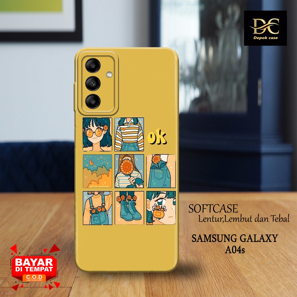 Case Samsung A04s Terbaru - Fashion Case AESTHETIC - Casing Hp Samsung Galaxy A04s Terbaru - Softcas