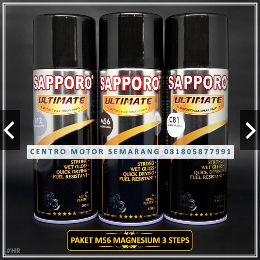 SAPPORO ULTIMATE M56 MAGNESIUM PAKET 3STEPS