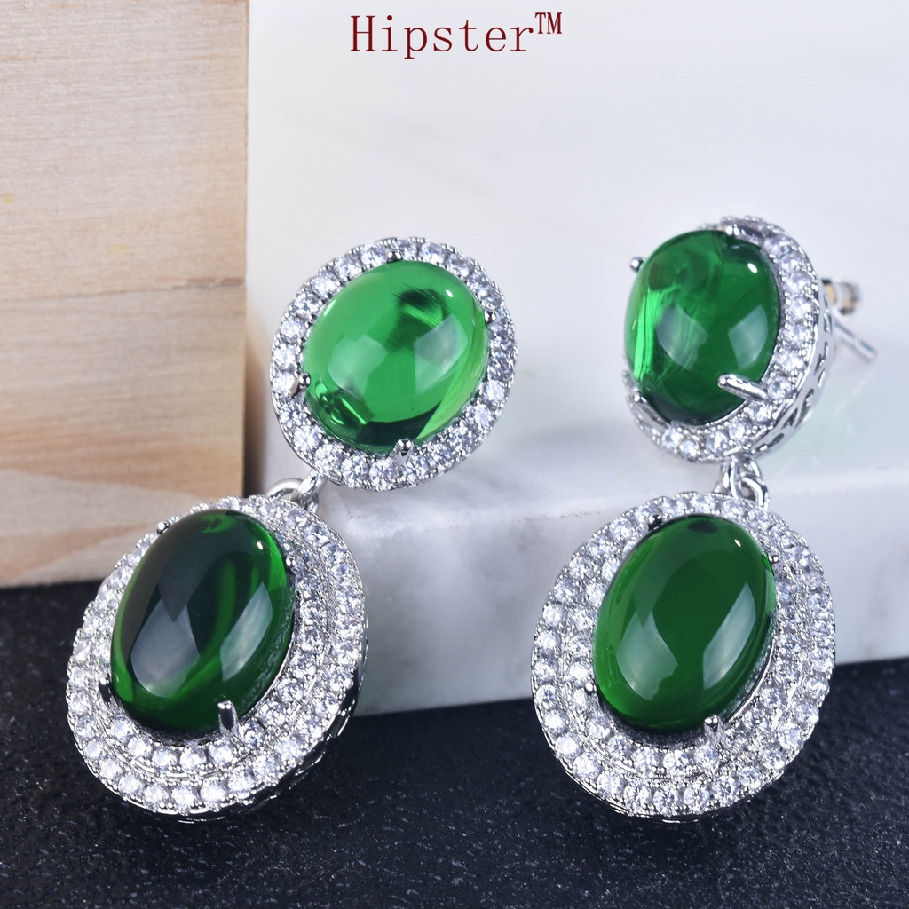 Natural Necklace Emerald Fashion Luxury