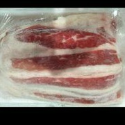 

slice meat SIRLOIN 500gr frozen