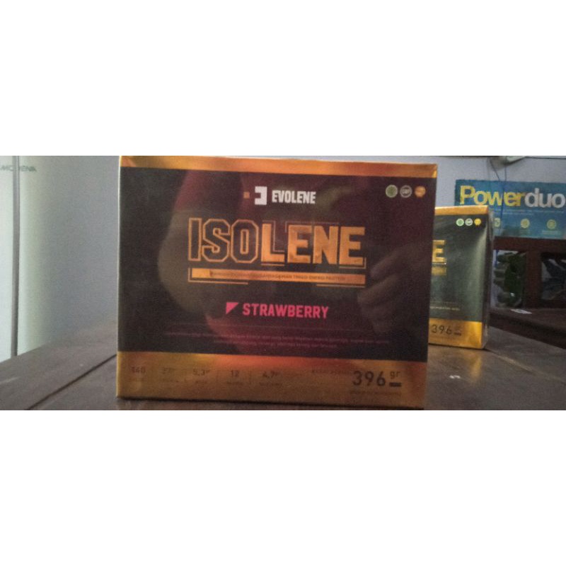 evolene isolene rasa strawberry 12s (396gr)