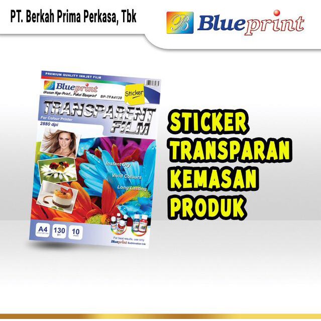 

Kertas Foto / Kertas Glossy / Glossy Photo Paper BLUEPRINT A4 230 gsm