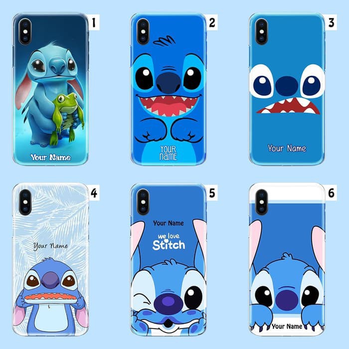 Casing Kesing Hp Lilo Stitch Samsung Iphone Vivo Oppo Xiomi Asus