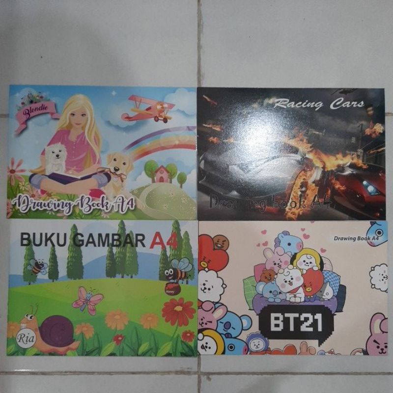 

Buku Gambar A4 Murah / Buku Gambar A4 Murah