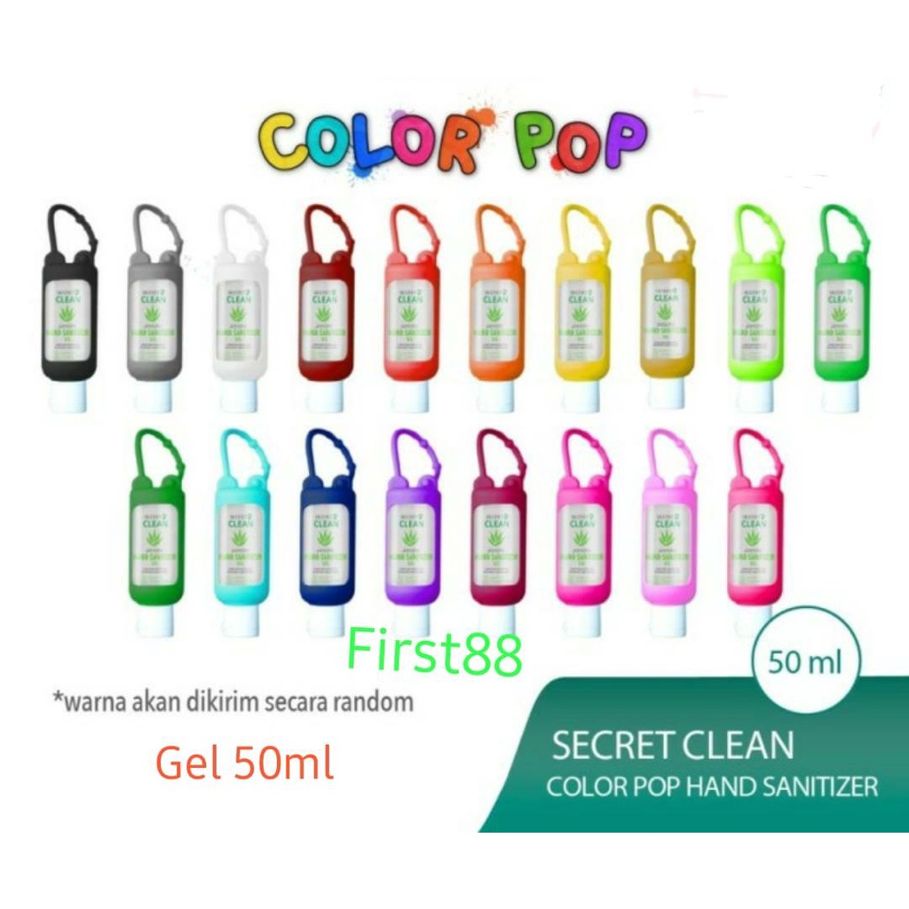 SECRET CLEAN Hand Sanitizer Gel 50ml